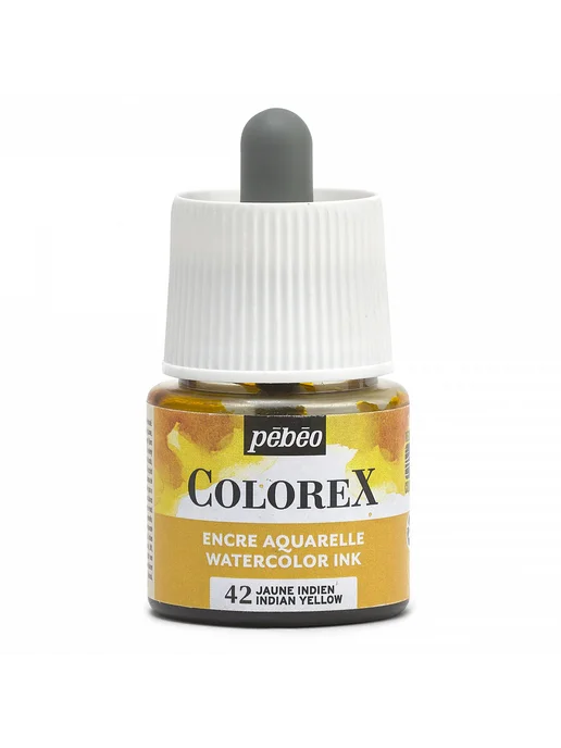 Pebeo Colorex акварельные чернила художественные 417042, черный, фото 2
