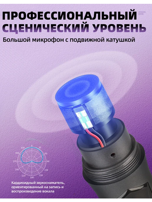 Depusheng LK1 Профессиональный перезаряжаемый ручной микрофон, вариант, фото 3