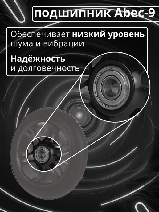Все для самокатов Колеса для трюкового самоката 110 мм, черный, фото 5