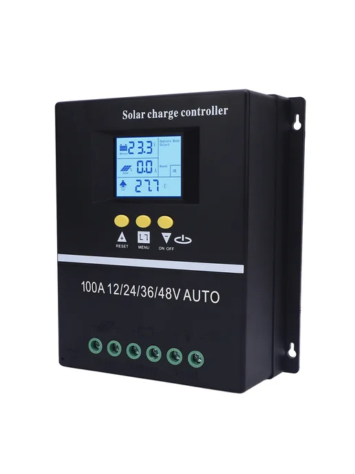 Контроллер заряда солнечной батареи 100A 12V 24V 36V 48V, вариант, фото 2