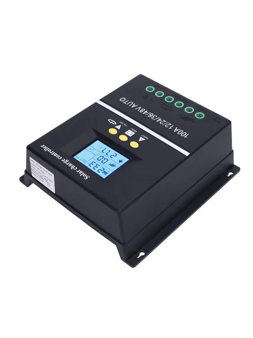 Контроллер заряда солнечной батареи 100A 12V 24V 36V 48V, вариант, фото 4