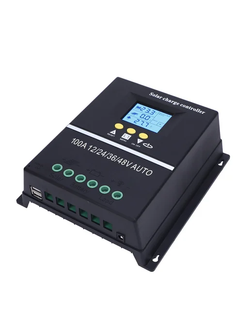 Контроллер заряда солнечной батареи 100A 12V 24V 36V 48V, вариант, фото 5