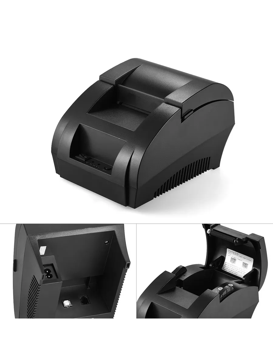 POS-5890K 58 мм USB-принтер для печати чеков билетов