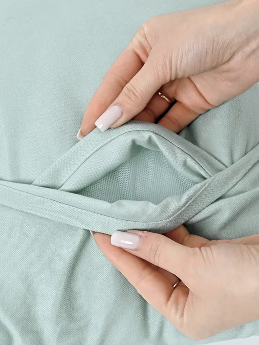 Char Curtains Маленькая Подушка декоративная на диван, зеленый, фото 3