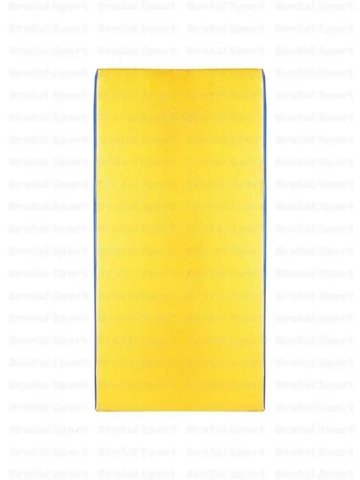 Sportlim Мат гимнастический 100х100х9 Сине-желтый, 100x9, фото 7