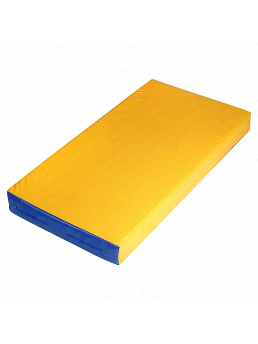 Sportlim Мат 100*50*10 см, oxford, цвет синий жёлтый, 100x50x10 см, фото 3