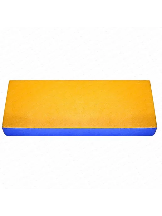 Sportlim Мат 100*50*10 см, oxford, цвет синий жёлтый, 100x50x10 см, фото 4