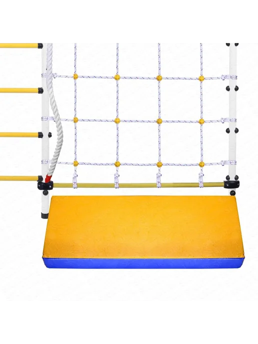 Sportlim Мат 100*50*10 см, oxford, цвет синий жёлтый, 100x50x10 см, фото 6