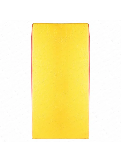 Sportlim Мат 100*50*10 см, винилискожа, цвет красный жёлтый, 100x50, фото 4