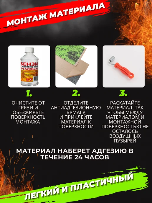 Шумофф Шумоff reflex 1 Шумоизоляция для автомобиля, 1, фото 6
