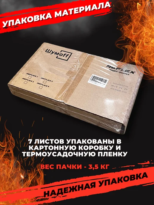 Шумофф Шумоff reflex 4 Шумоизоляция для автомобиля, вариант, фото 8