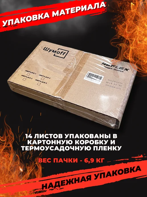 Шумофф Шумоff reflex 1 Шумоизоляция для автомобиля, 4, фото 8