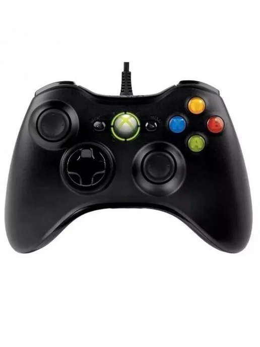 Isa Джойстик для ПК и XBOX 360 gamepad проводной, черный, фото 2