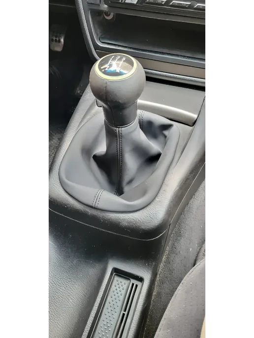 Double Ol Чехол для ручки КПП Volkswagen Passat B5, черный, фото 2