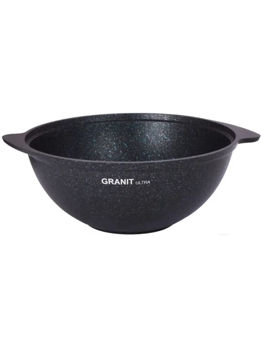 KUKMARA Казан литой 6,0л д плова алюм кр Granit ultra blue, 6 л, фото 4