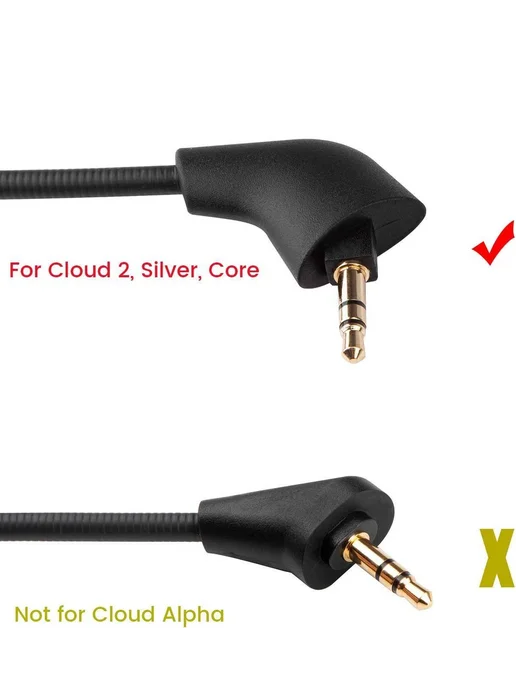 Нет бренда Микрофон для Kingston HyperX CloudX, Cloud Pro Silver, Core, серебристый, фото 8