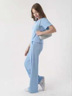 Спортивный костюм летний с брюками лапша HAT STORE 413854104 купить за 1 015 ₽ в интернет‑магазине Wildberries