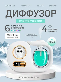 Диффузор для дома автоматический электрический беспроводной 413934873 купить за 1 078 ₽ в интернет‑магазине Wildberries