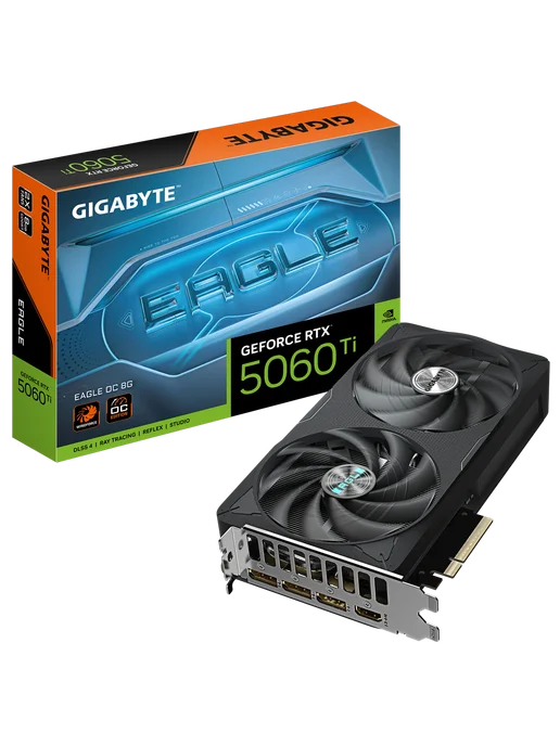 Видеокарта RTX 5060 Ti 8 ГБ RTL (GV-N506TEAGLE OC-8GD)