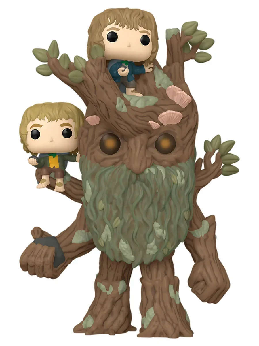 Фигурка Funko POP! LOTR Treebeard with Merry & Pippin 6