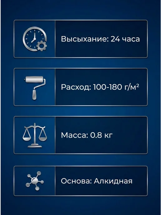 Farbitex Краска алкидная ПФ-115 слоновая кость (0.8 кг), 800 г, фото 4