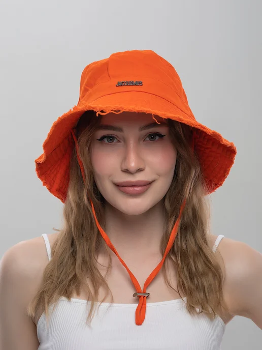 ArK Hat Панама летняя, оранжевый, фото 2