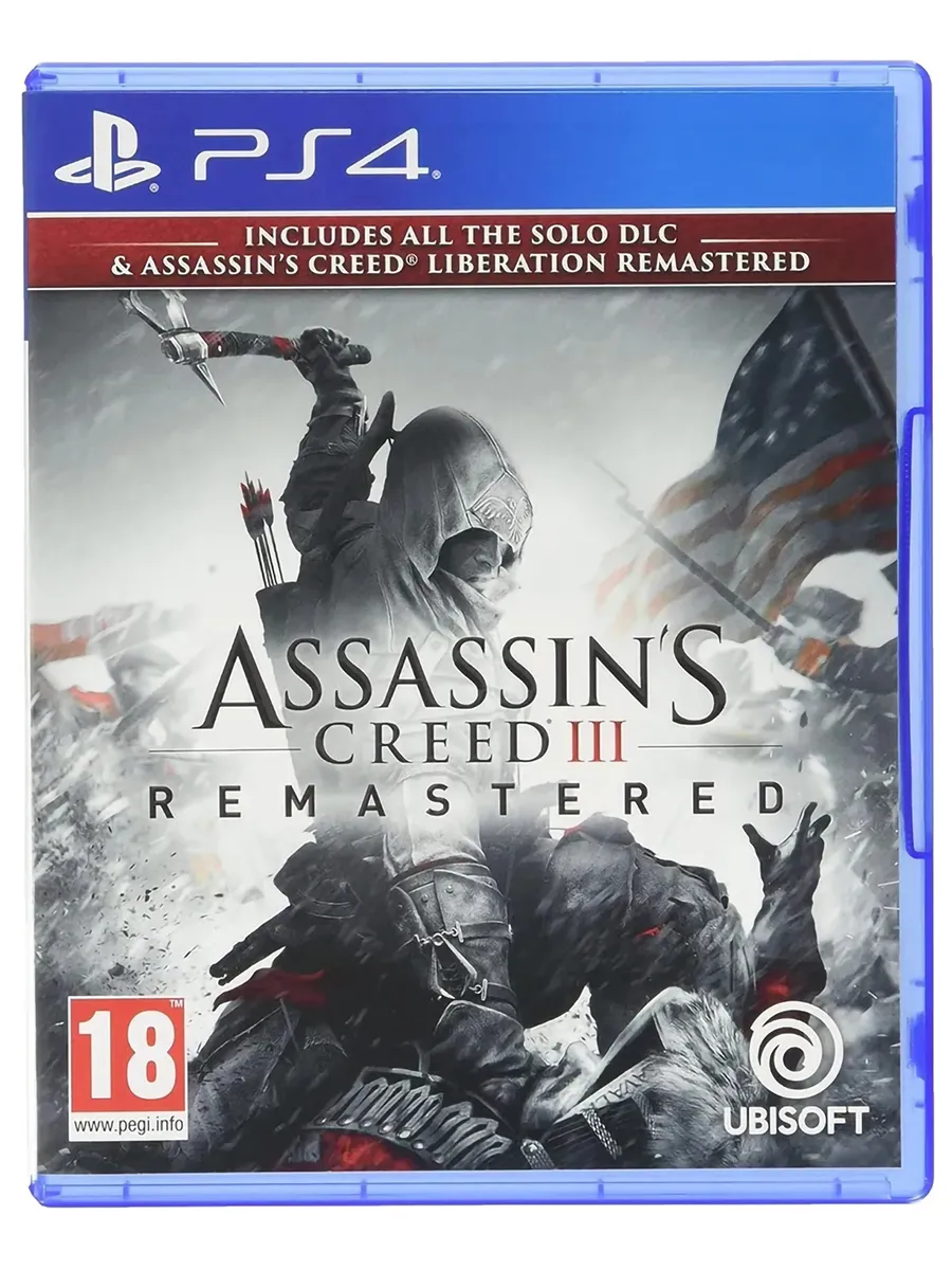 Assassin's Creed III & Liberation Remastered PS4 Рус субт