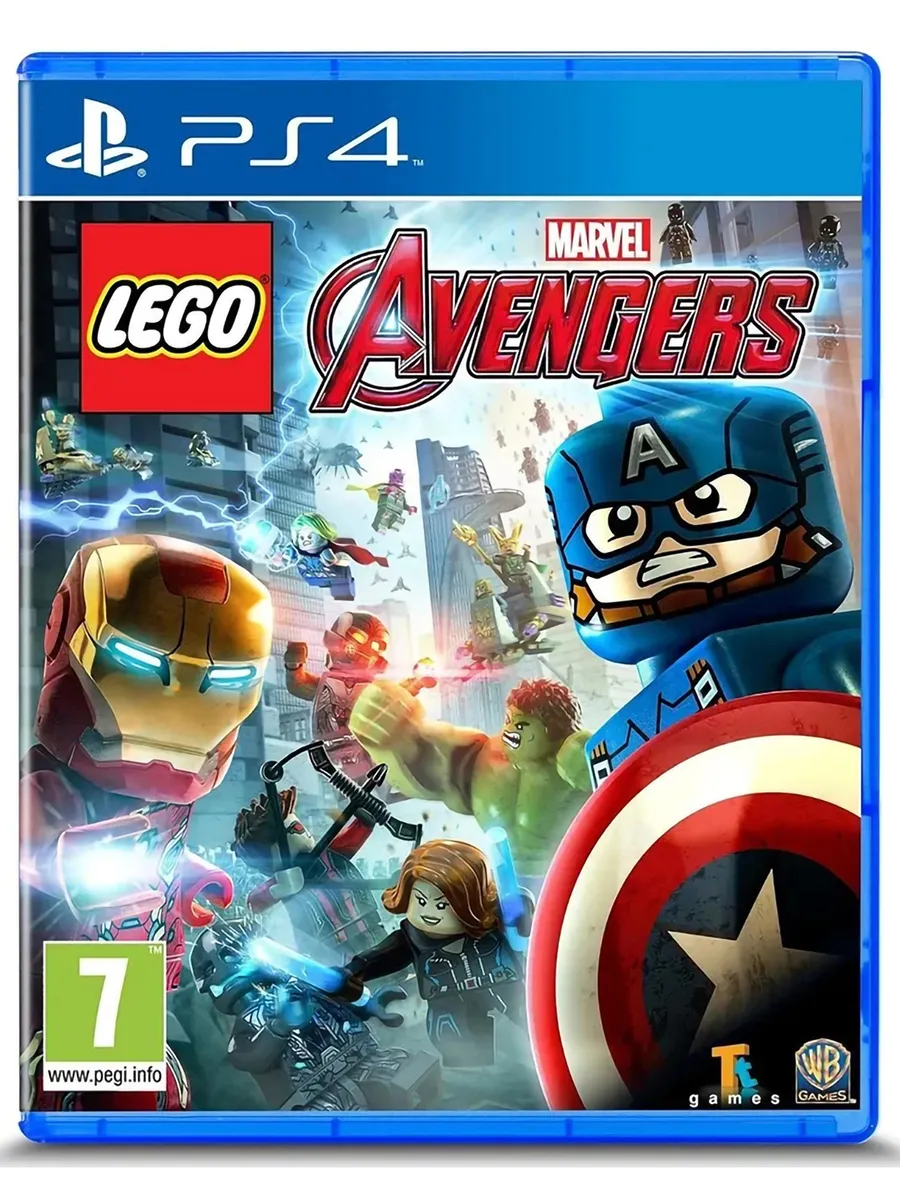Игра для PS4: Lego Marvel Avengers PS4 (Русские субтитры)