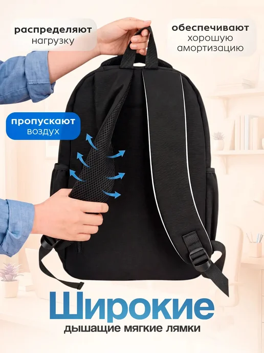 Brand Bag Рюкзак женски черный, черный, фото 7
