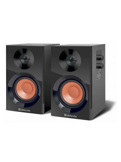 DEFENDER Колонки Aurora S12 компьютерные, черный, черный