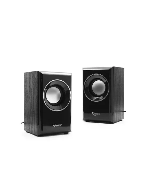 GEMBIRD Колонки SPK-204 компьютерные, черный, черный