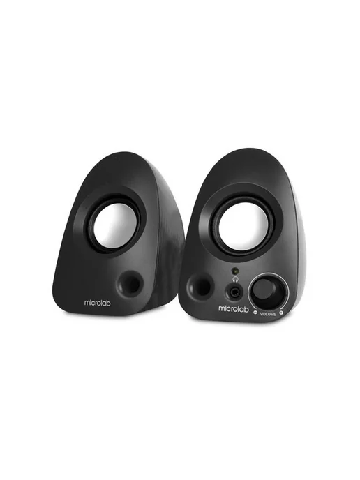 Microlab Колонки B19 компьютерные, черный, черный