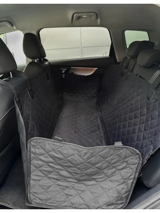 CAR PARADISE Автогамак для собак и животных в машину, черный, фото 5