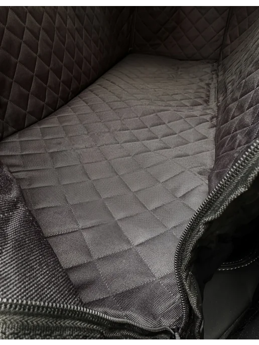 CAR PARADISE Автогамак для собак и животных в машину, черный, фото 8