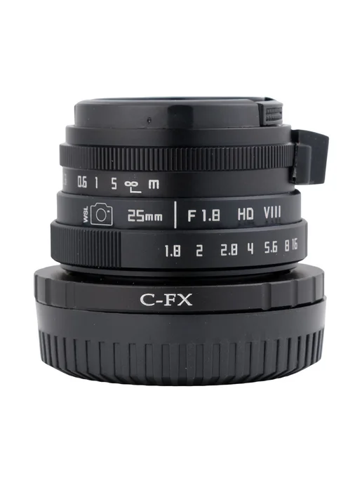 cctv Объектив 25mm F1.8 для Fuji X APS-C, черный, фото 6