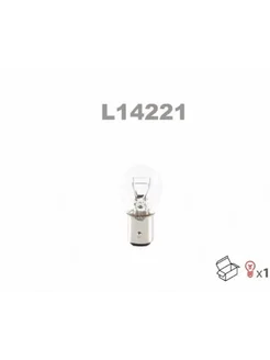 Lynx L14221 Лампа Смещенные фиксаторы BAY15d P21/5W BAY15D LYNXAUTO 415024563 купить за 203 ₽ в интернет‑магазине Wildberries