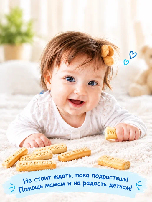 adelia.soap Печенье детское растворимое Без сахара Лапушка, вариант, фото 4