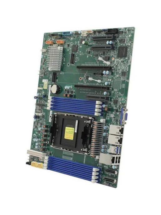 Supermicro Материнская плата MBD-X13SEI-F-B LGA 4677 8хDDR V 2хM.2, зеленый