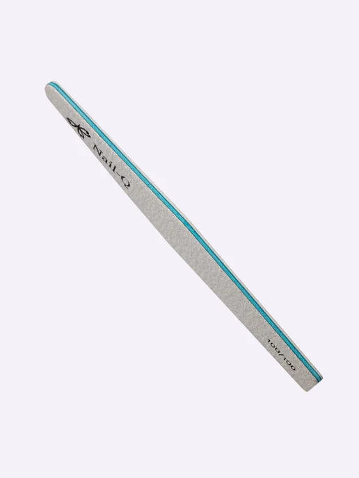 Nail-Q Пилки для ногтей зебра ромб 100 100, 10 шт, 10 шт, фото 5