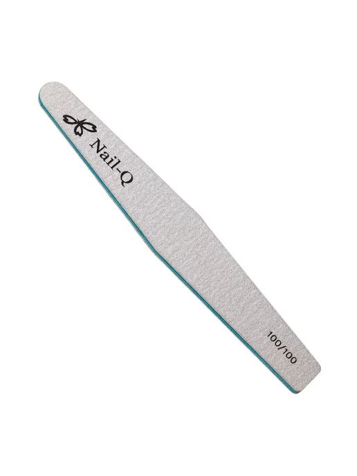Nail-Q Пилки для ногтей зебра ромб 100 100, 10 шт, 10 шт, фото 7