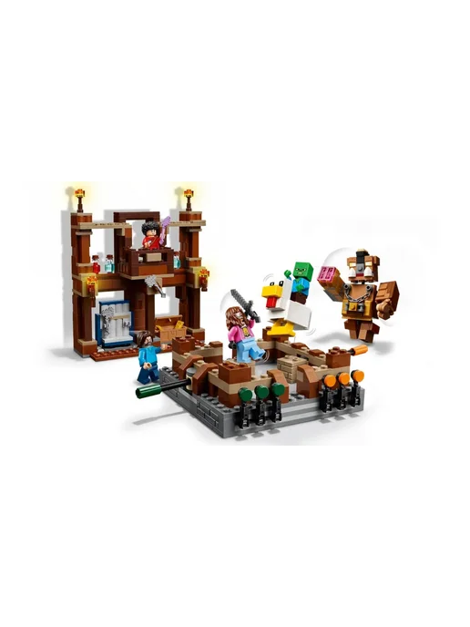 LEGO Конструктор Minecraft 21272 Боевой ринг в лесном особняке, зеленый, фото 4