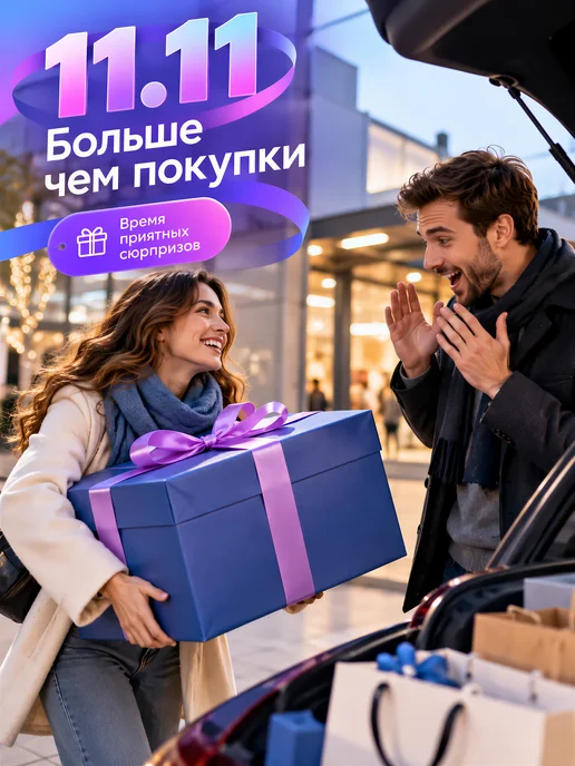 Угловой стол П-образный (3 ящ, розетка, LED), коричневый, фото 2