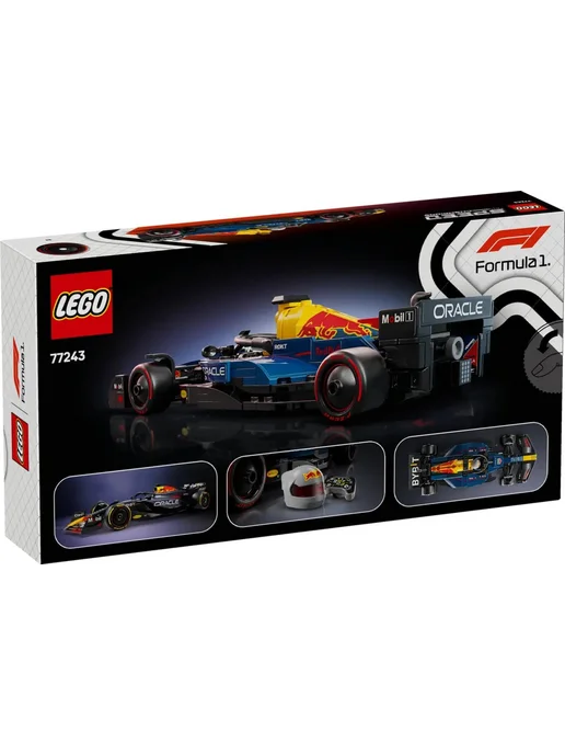 LEGO Конструктор Speed Champions 77243 Oracle Red Bull Racing, красный, фото 3