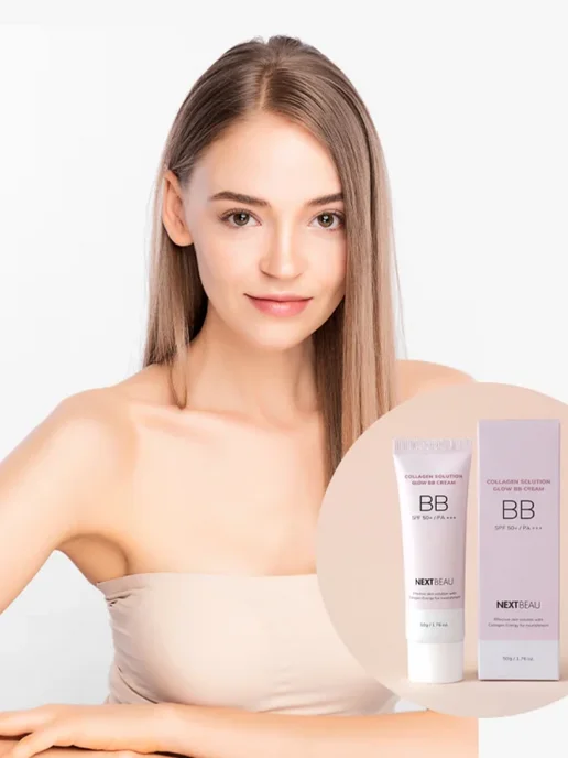 Nextbeau BB-крем с коллагеном и SPF 50 мл, 50 мл, фото 6