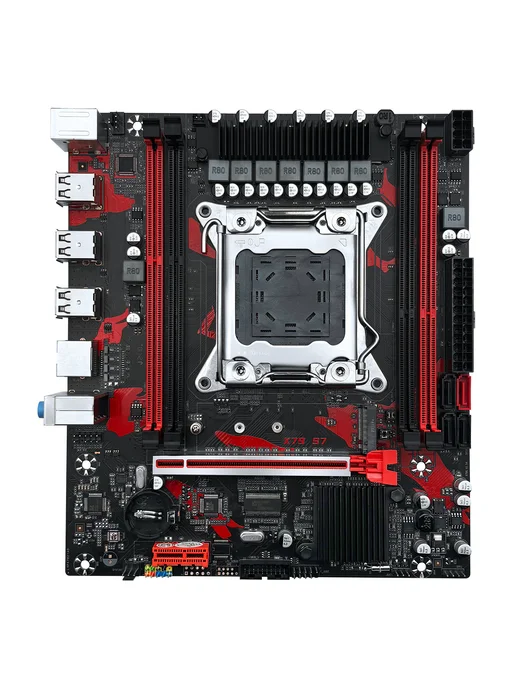 MAHCINIST x79 Материнская плата s7 + E5 2670 V2 cpu + 32gb DDR3, 32 ГБ, фото 4