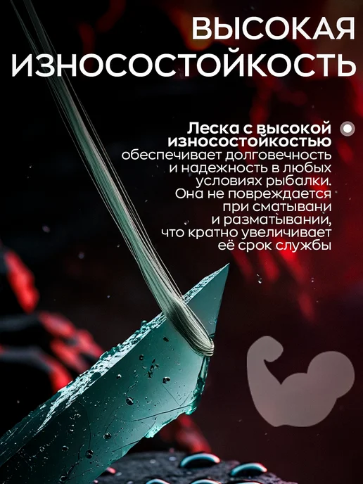 МыРыбаки Леска рыболовная 0.25 мм 500 м, 500 м, фото 5