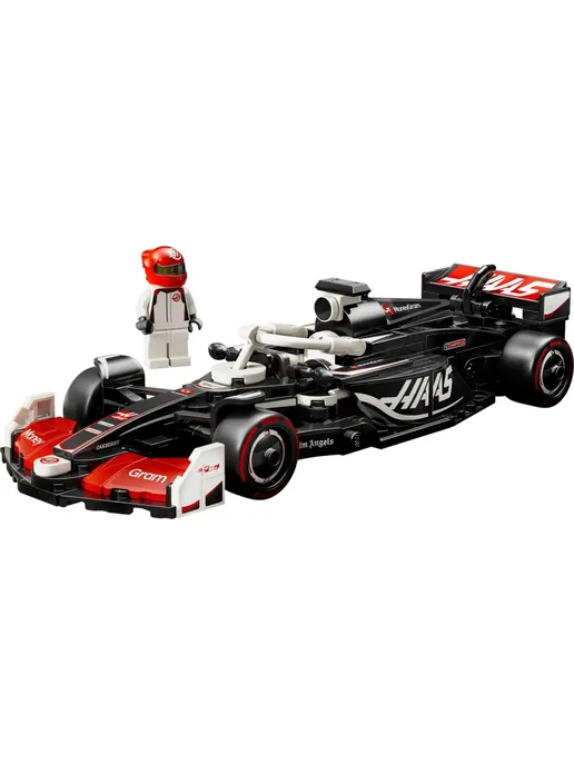 LEGO Конструктор Speed Champions 77250 MoneyGram Haas F1, черный, фото 4