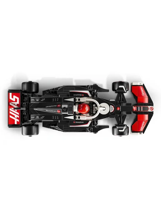 LEGO Конструктор Speed Champions 77250 MoneyGram Haas F1, черный, фото 5