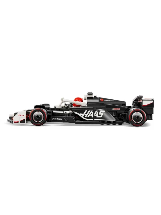 LEGO Конструктор Speed Champions 77250 MoneyGram Haas F1, черный, фото 6