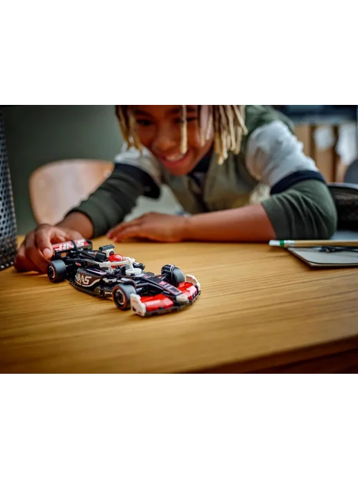 LEGO Конструктор Speed Champions 77250 MoneyGram Haas F1, черный, фото 8